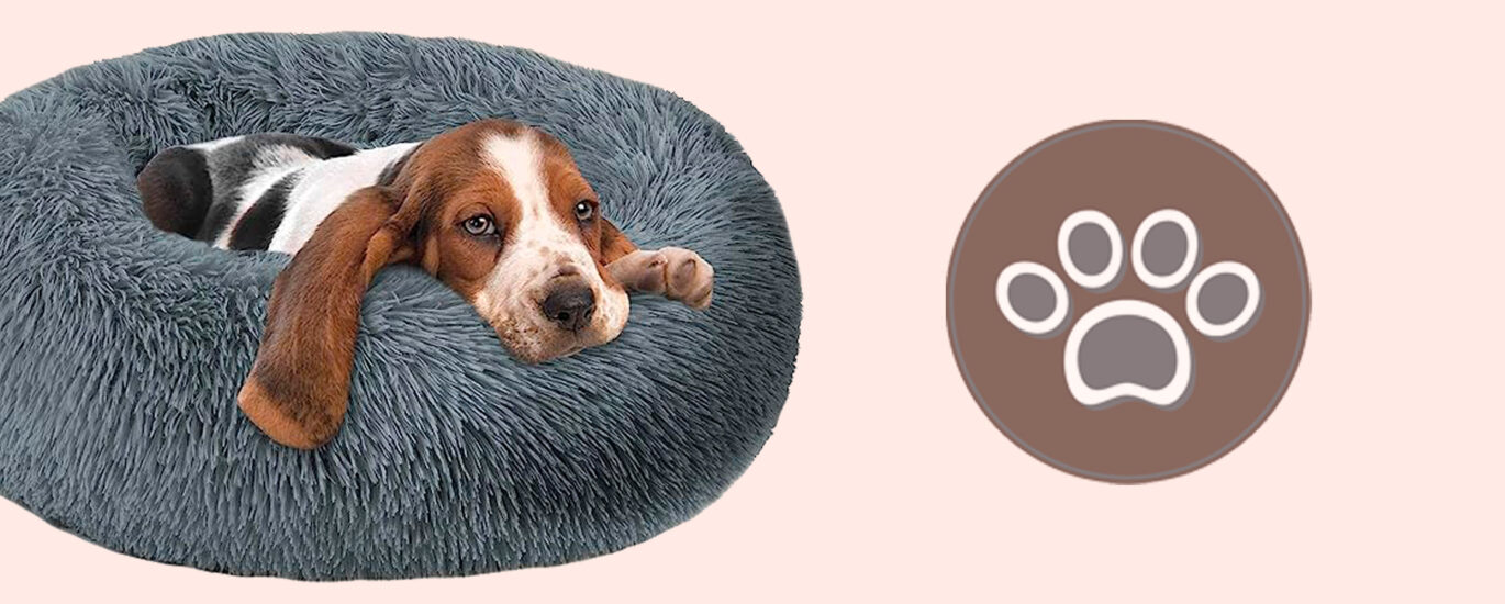 Dog Bed Calming Dog Bed Comfy Donut Cuddler Pet Bed