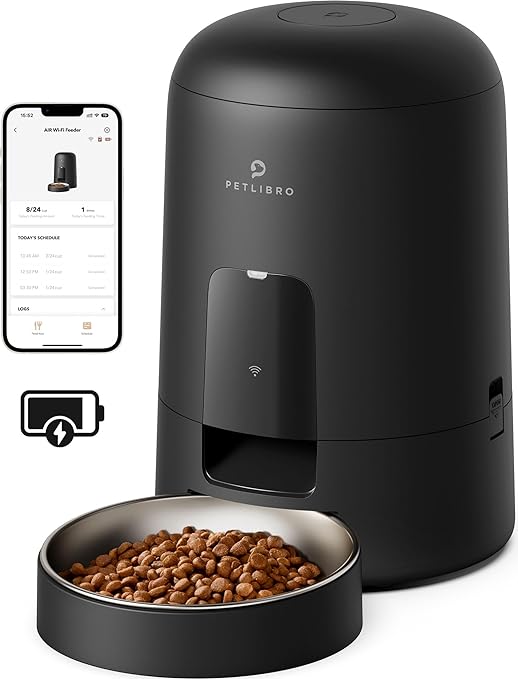 PETLIBRO AUTOMATIC CAT FOOD DISPENSES 2 PETLIBRO AUTOMATIC CAT FOOD DISPENSES