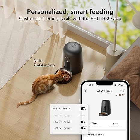 PETLIBRO AUTOMATIC CAT FOOD DISPENSES 5 PETLIBRO AUTOMATIC CAT FOOD DISPENSES